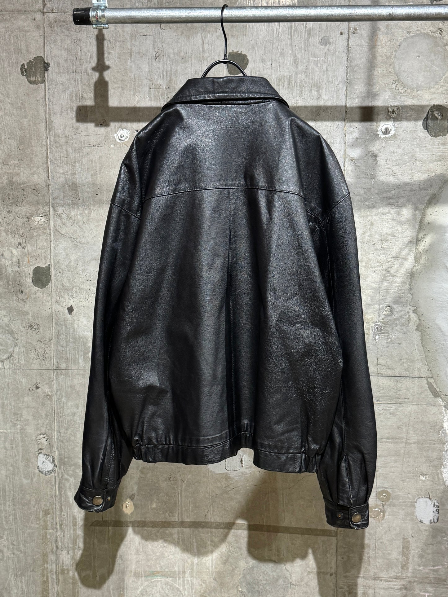 Old Perry Ellis Leather Jacket