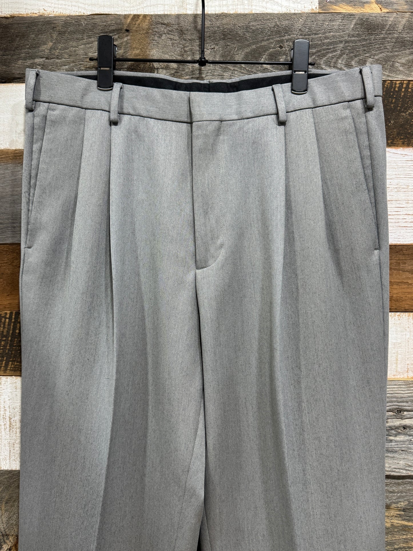 Dockers Grey Tuck Slacks