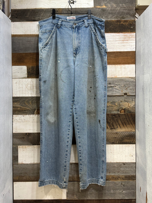 Old Navy Denim Painter Pants