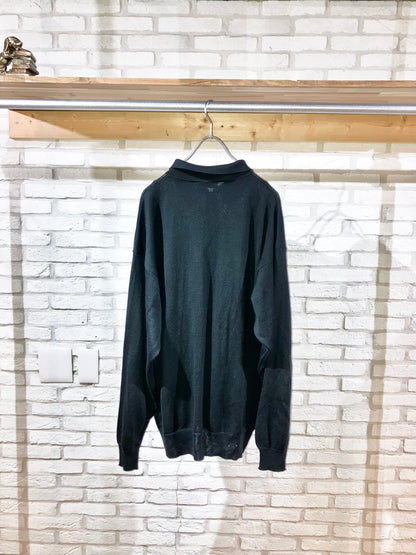 "BACHRACH" Old Design Knit Polo Shirt