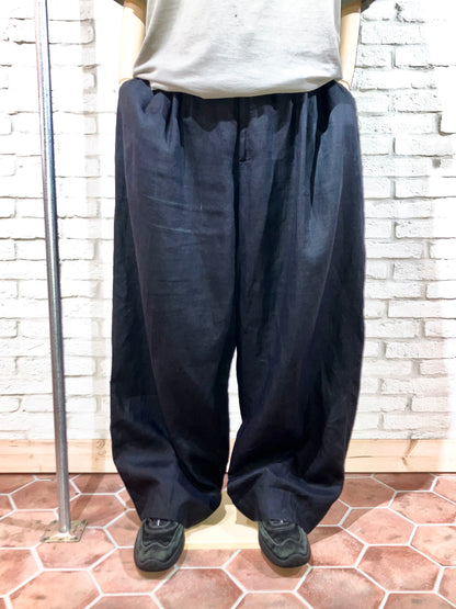 "smash" Old Superwide Linen Slacks