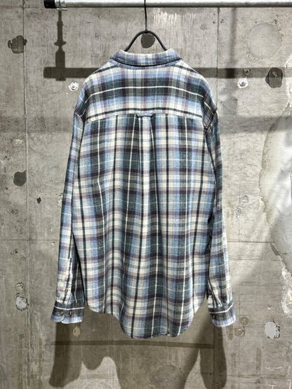 00s Vintage Cotton Plaid Shirt