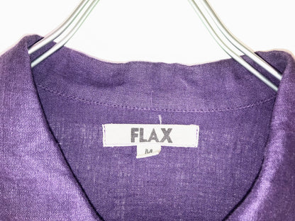 "FLAX" Old Nice Color Linen Shirt