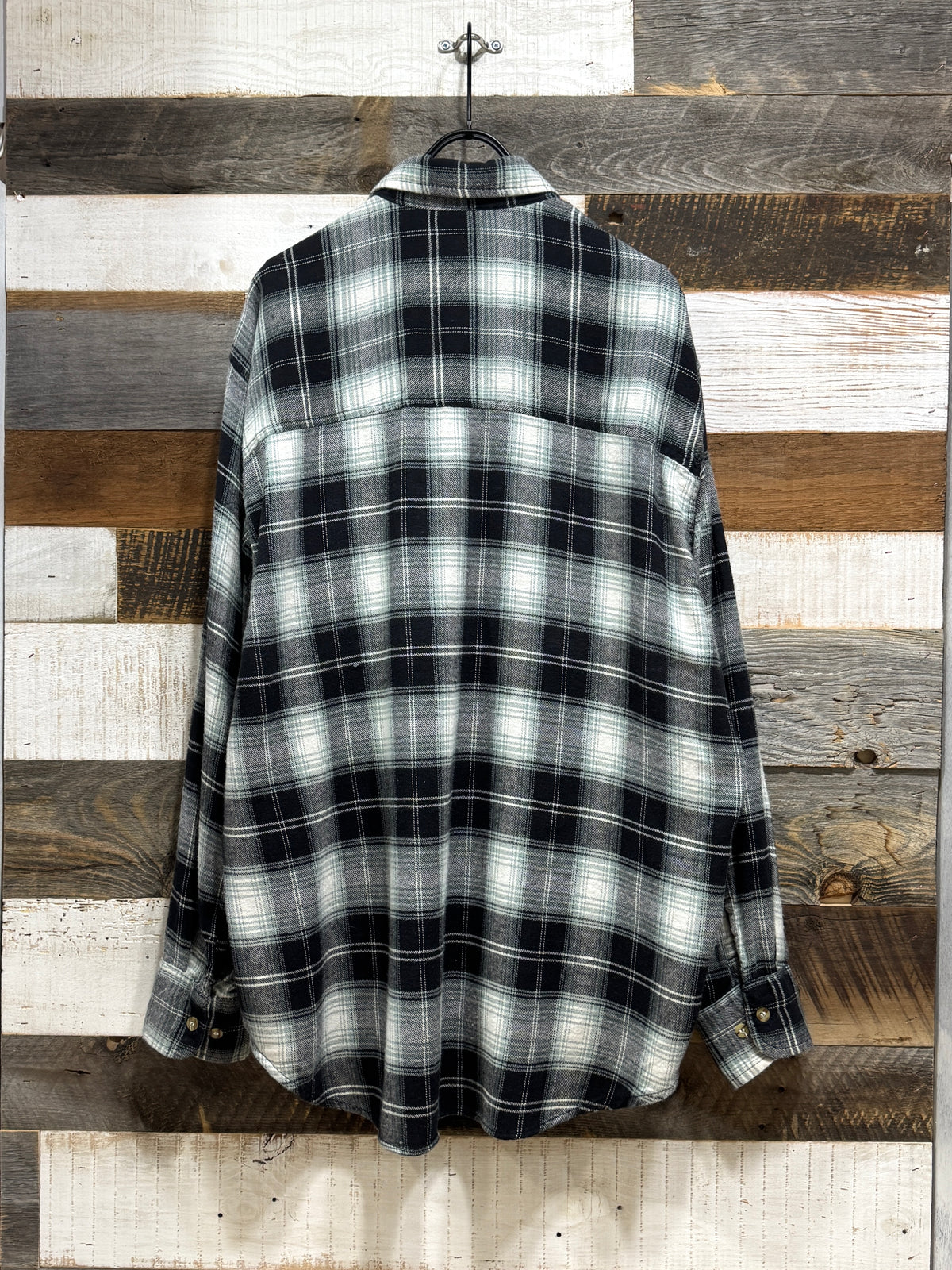 Old Flannel Plaid Shirt