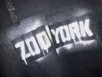 "ZOO YORK" 00s Airbrush Printed Sweat Hoodie