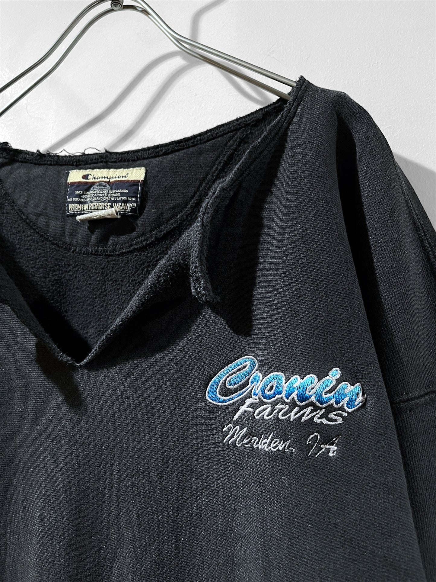 champion reverseweave damage sweat