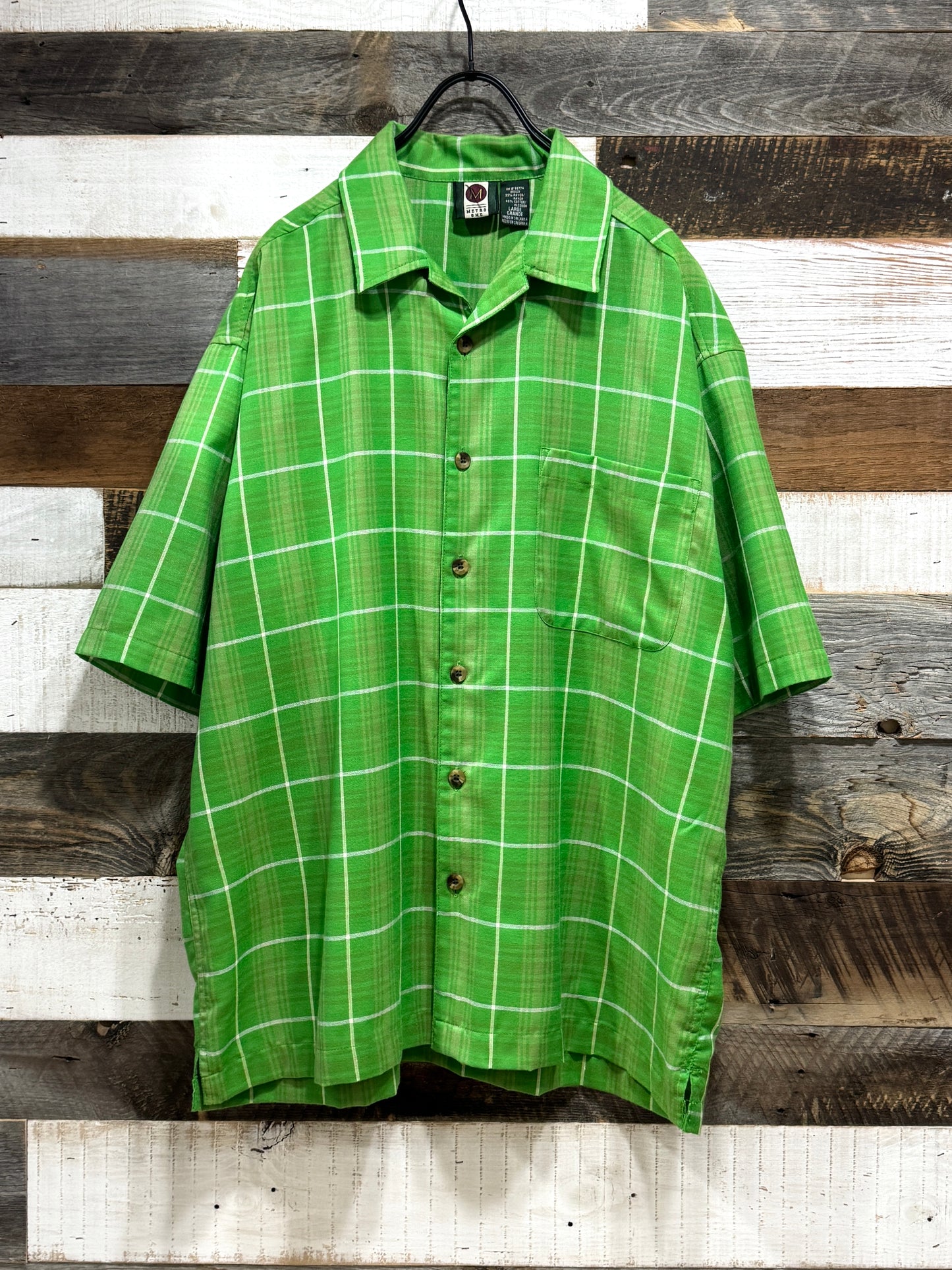 00s Metro One Plaid Shirt