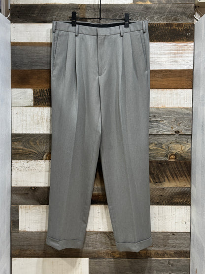Dockers Grey Tuck Slacks