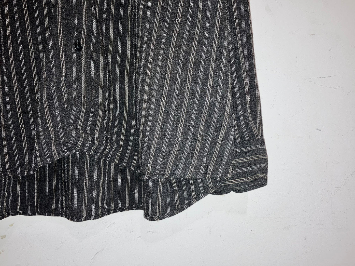 "claiborne" Old Stripe Rayon Shirt