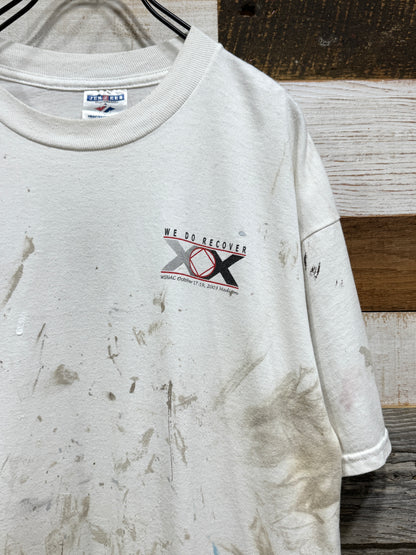 "WE DO RECOVER" Painted Tee