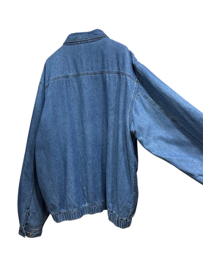 Old Fleece-Lined Denim Jacket