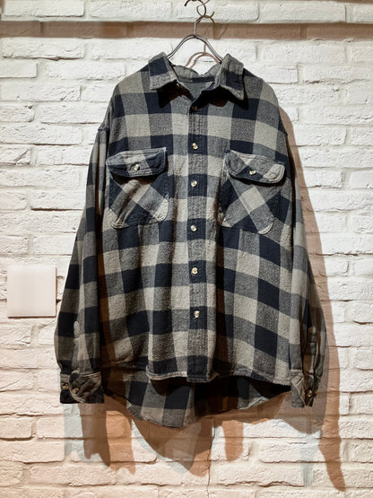 00s Heavy Flannel Check Shirt