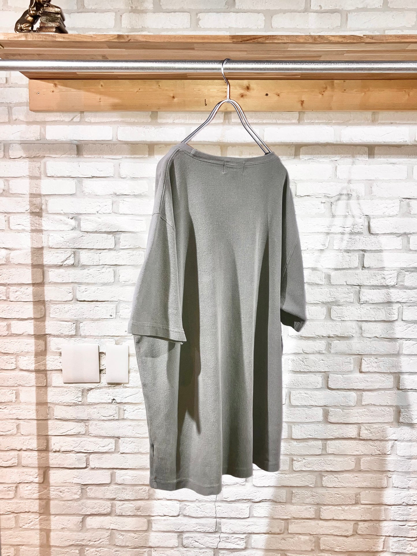 "Eddie Bauer" 00s Kanoko Fabric Pocket Tee