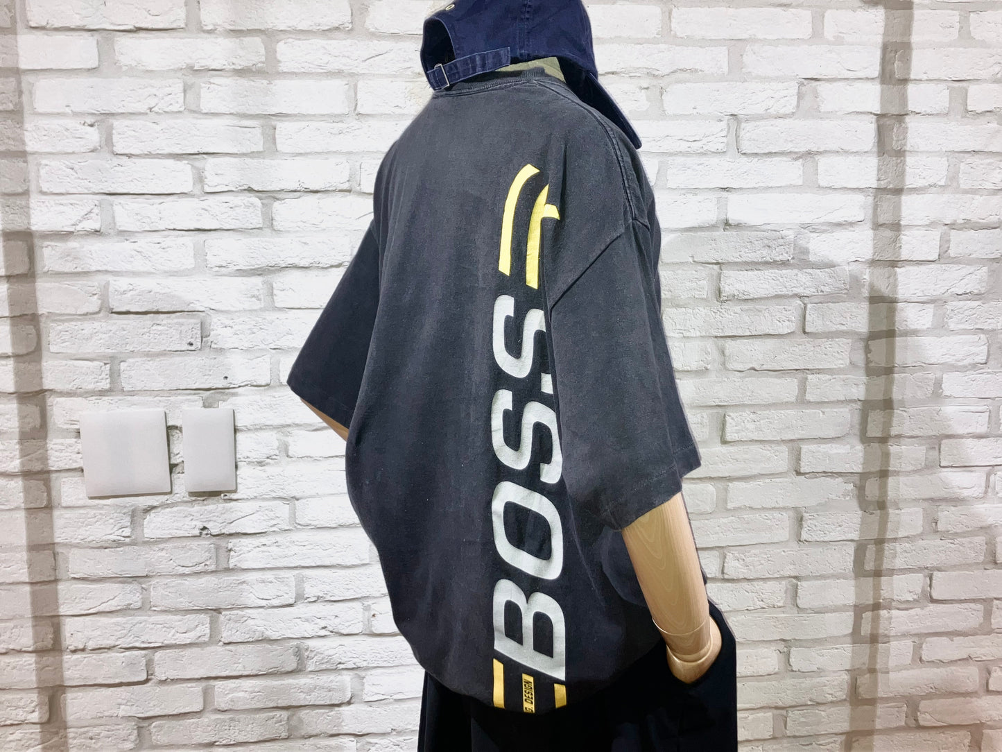"BOSS" Old Printed Tee