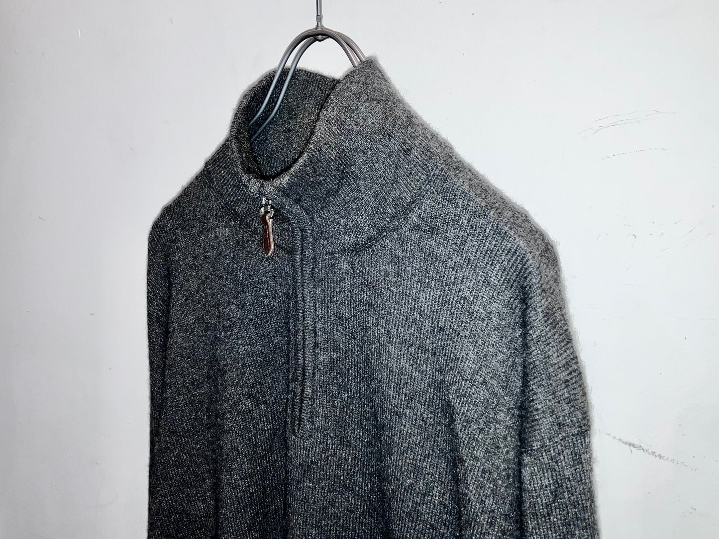 00s Half Zip Cashmere Knit