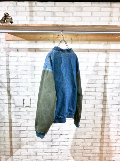 Old Design Denim Blouson