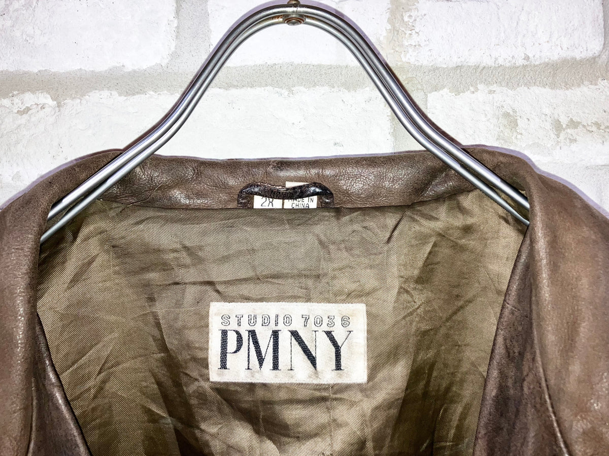 Old Oversized A-2 Style Leather JKT