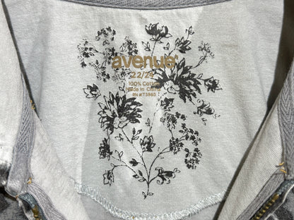 Leopard Zip-up SS Hoodie