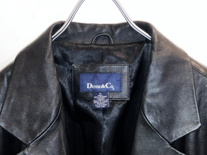"DENIM&Co" Old Leather Tailored JKT