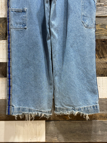 00s UTILITY Side Line Denim Painter Pants
