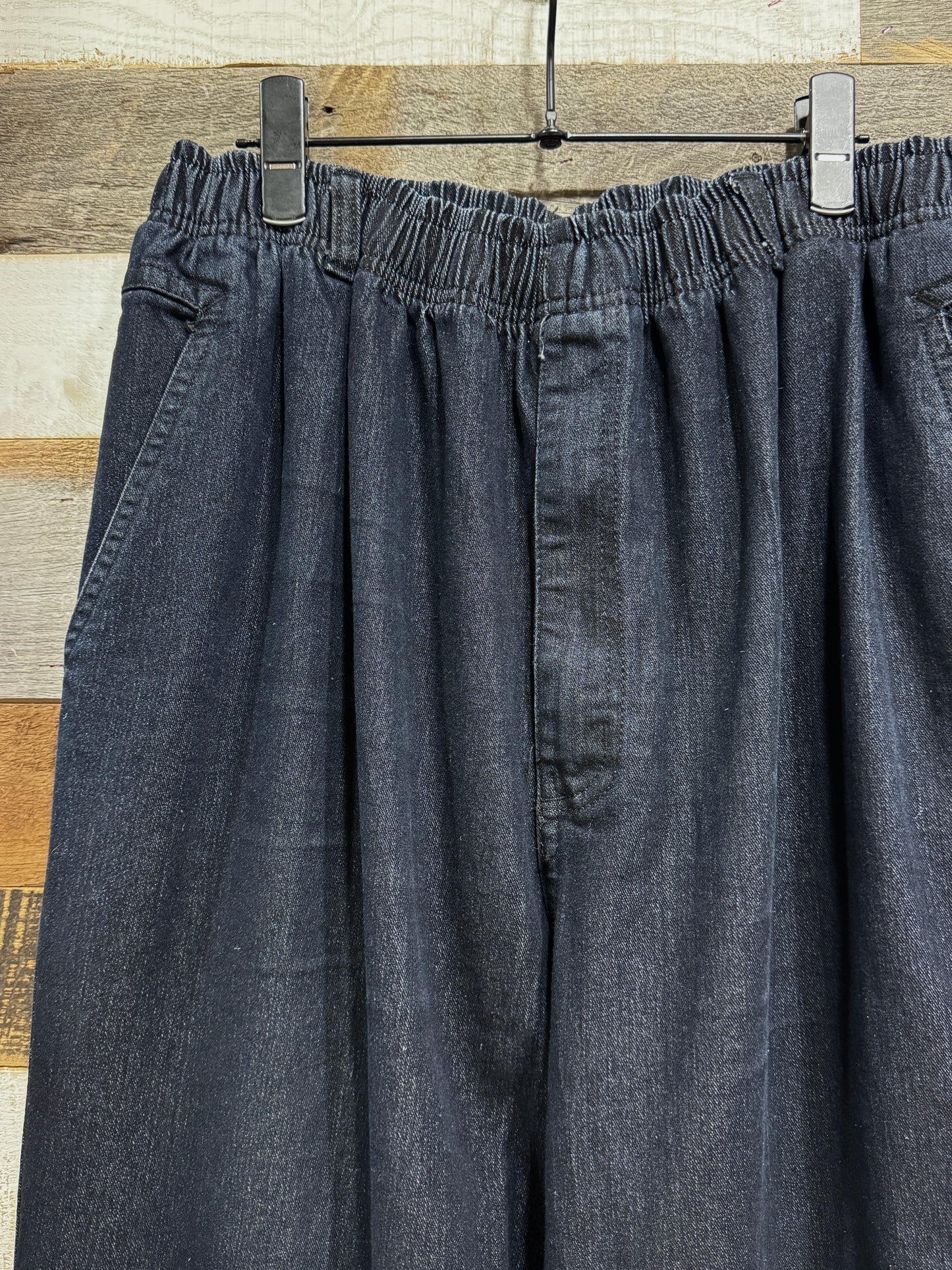 Design Loose Denim EZ Pants