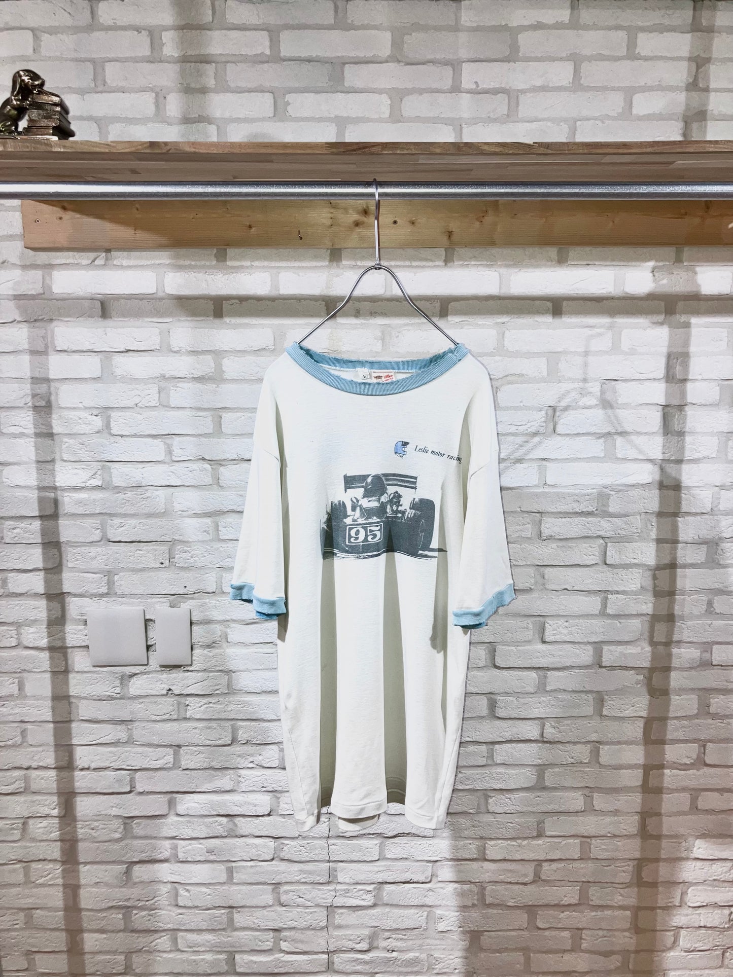 Vintage Printed Ringer Tee