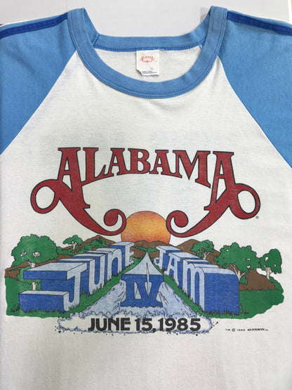 80s Vintage Alabama June Jam IV 1985 Concert Tee