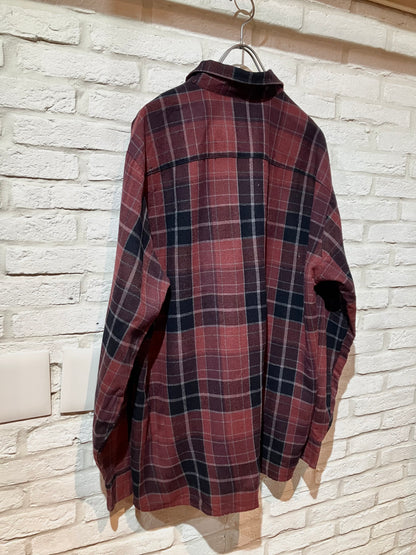 Old Acrylic Check Shirt