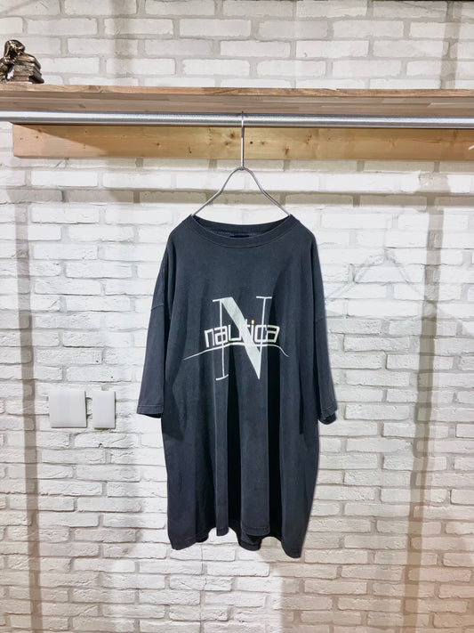 "NAUTICA" Old Oversized Printed Tee