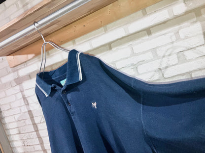 "BIG DOGS" 00s Oversized Polo Shirt