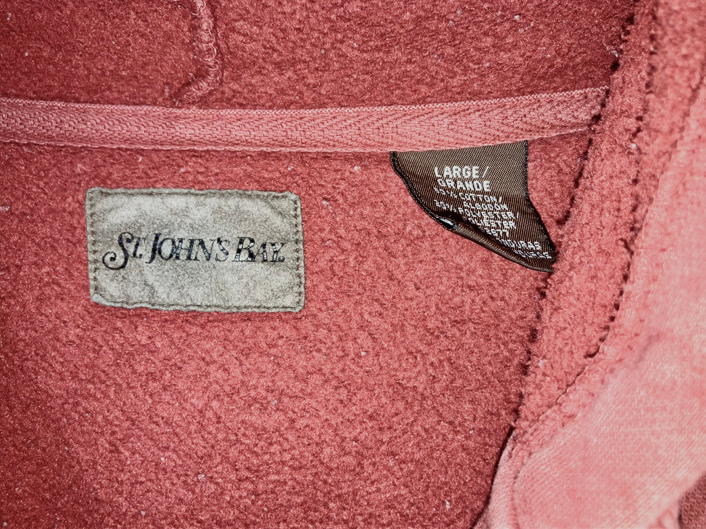 "ST.JOHN'S BAY" Old Zip Up Hoodie