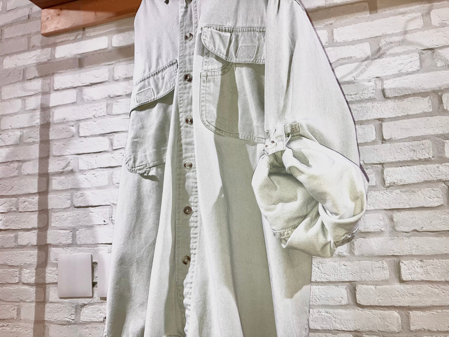 Old Oversized 2WAY Design Shirt