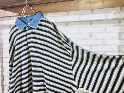 Old Design Themal Polo Shirt