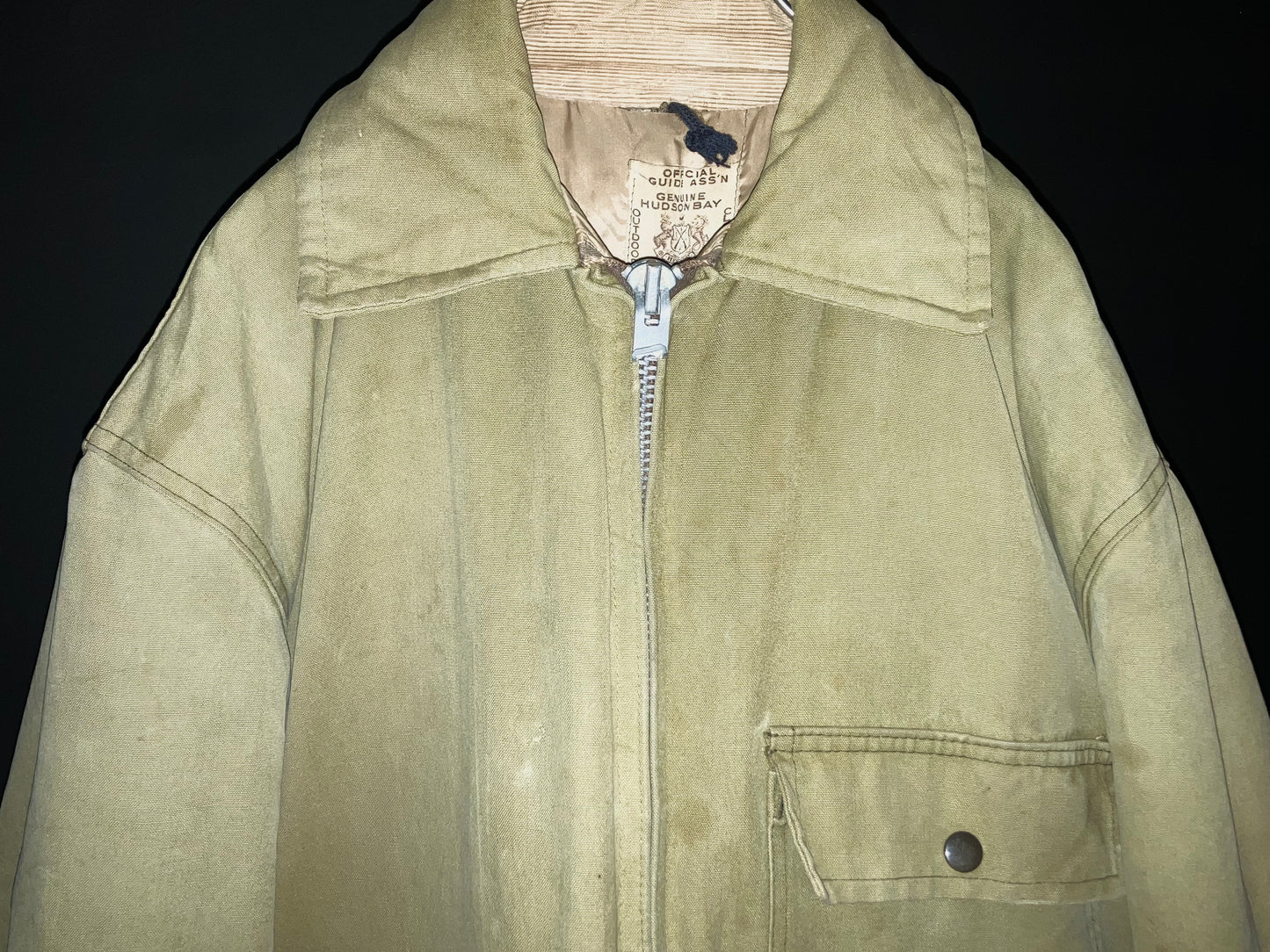 "HUDSON BAY" Vintage Hunting Down JKT