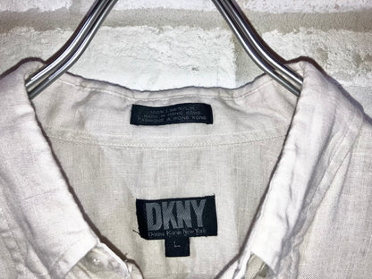 "DKNY" Old Linen Shirt
