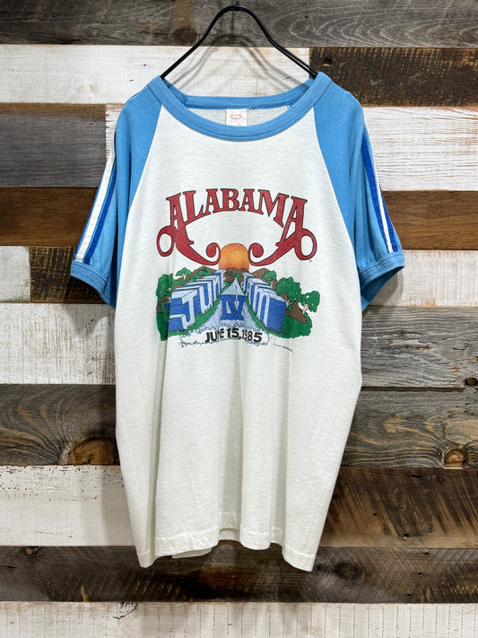 80s Vintage Alabama June Jam IV 1985 Concert Tee