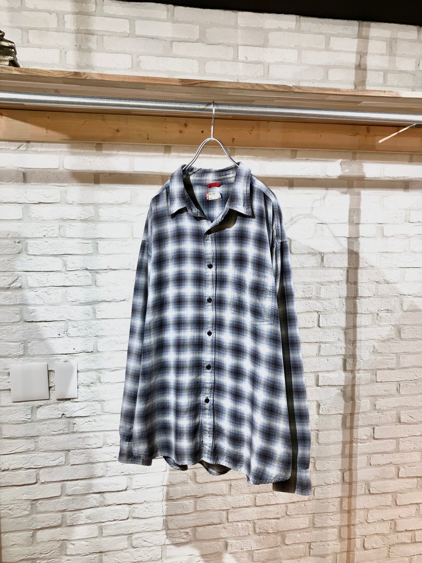 "Levi's" 00s Shadow Check Shirt