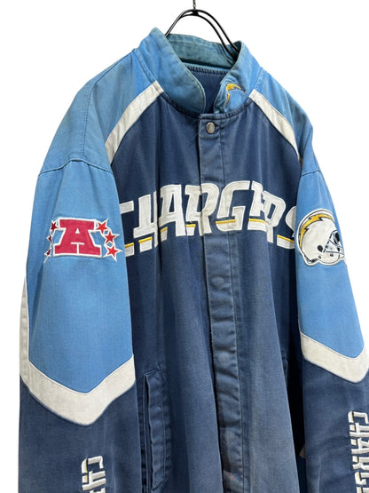 90s Vintage NFL San Diego Chargers Varsity Jacket