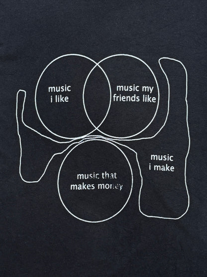 Music Venn Diagram Tee