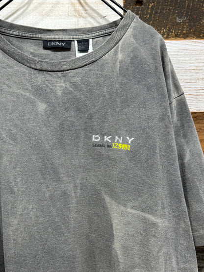 90s DKNY Bleach Tie-dye Tee