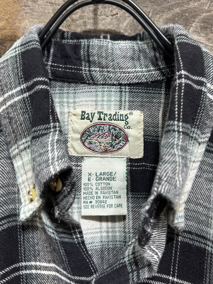 Old Flannel Plaid Shirt