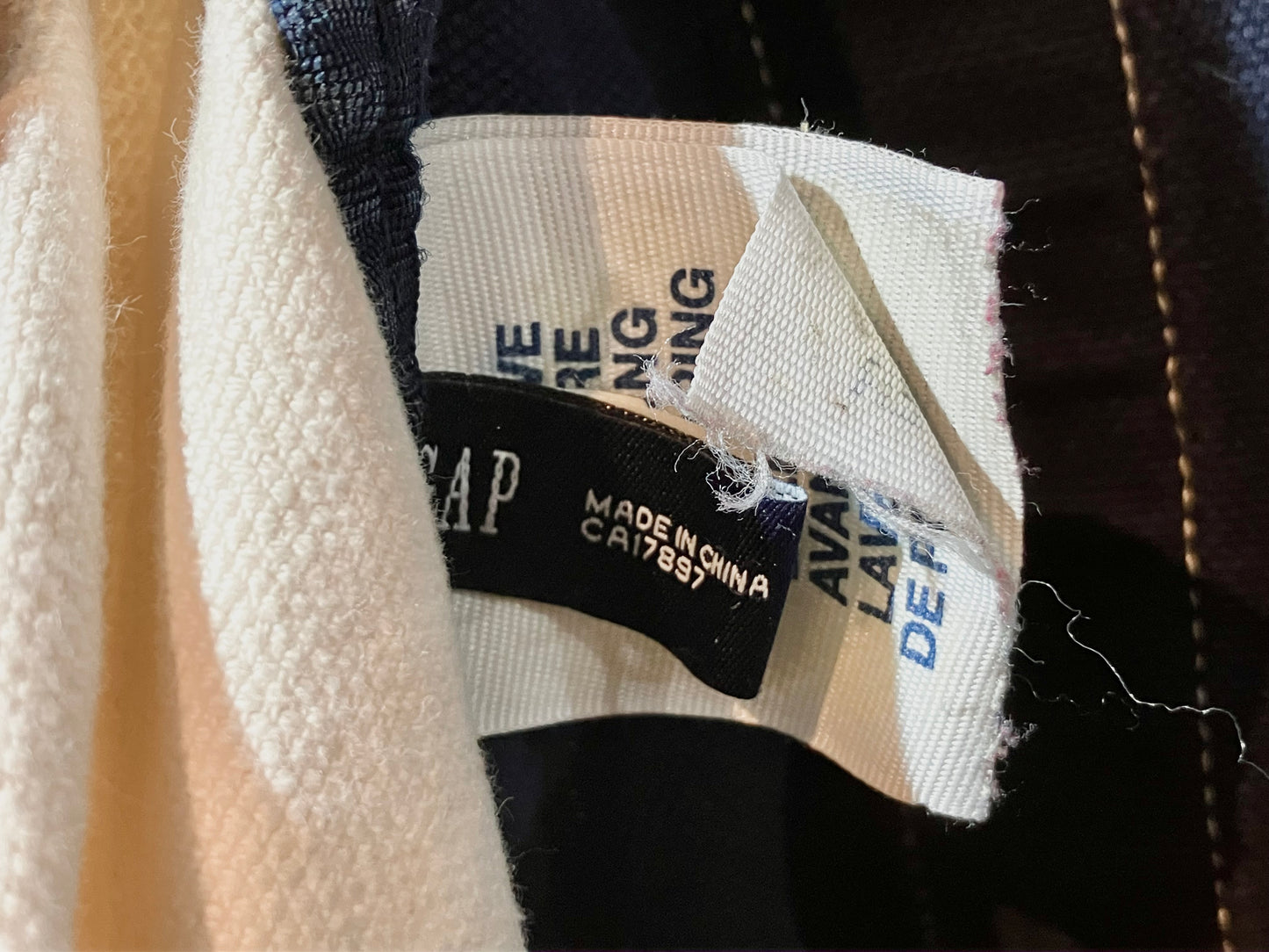 "GAP" 00s Design 2way Campus Bag