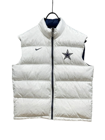 90s Nike Cowboys Reversible Down Vest