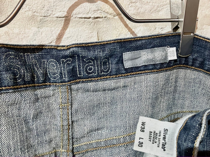 "SILVER TAB" 00s Wide Denim Pants