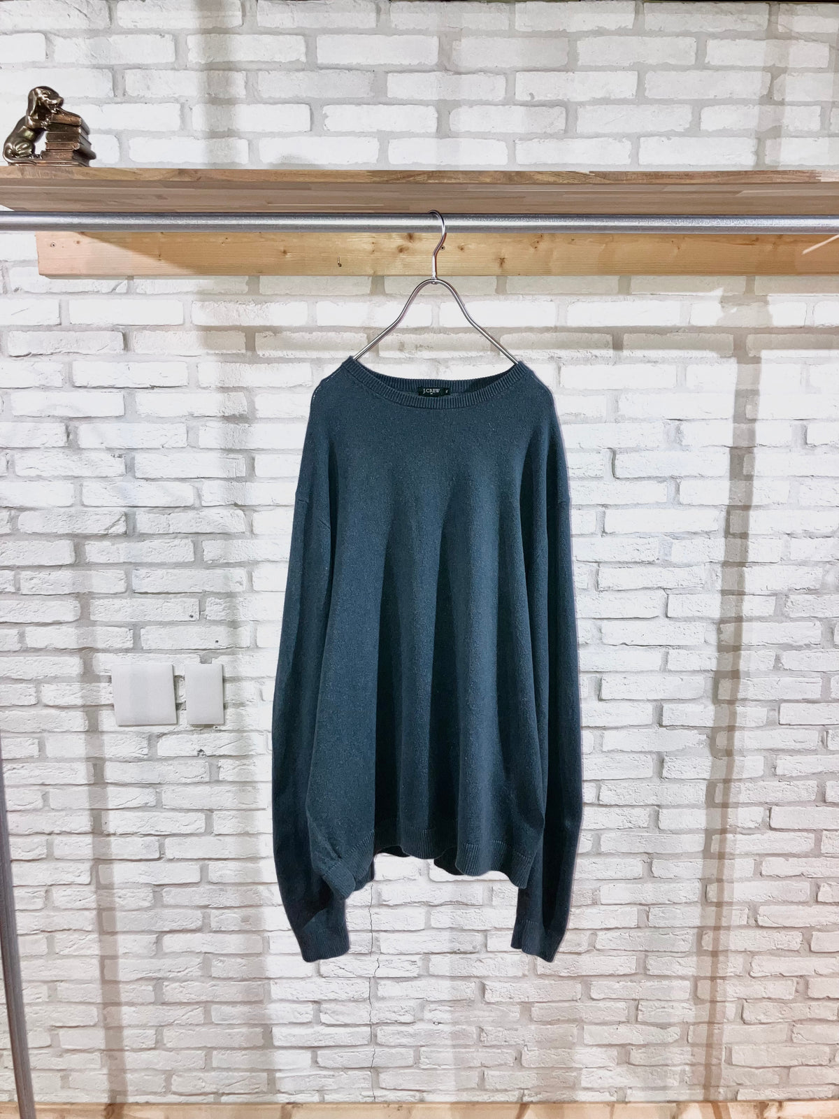 "J.CREW" 00s Cotton&Cashmere Knit