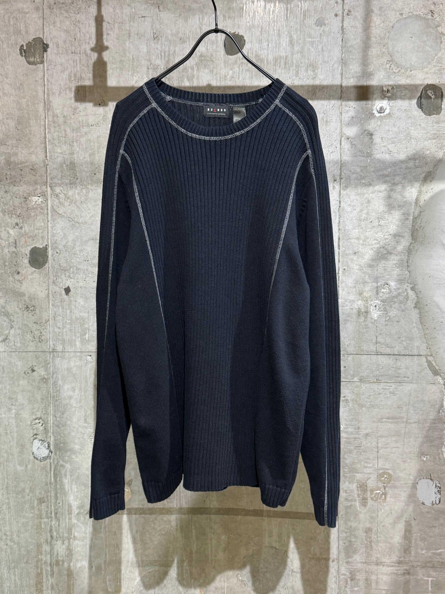 00s Axess Stitch Design Sweater