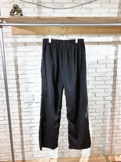 Old Printed Nylon Wide Pants