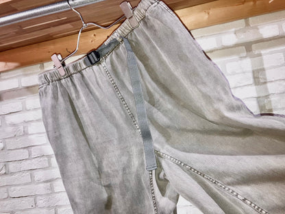 Old Linen&Cotton Climbing Wide Pants