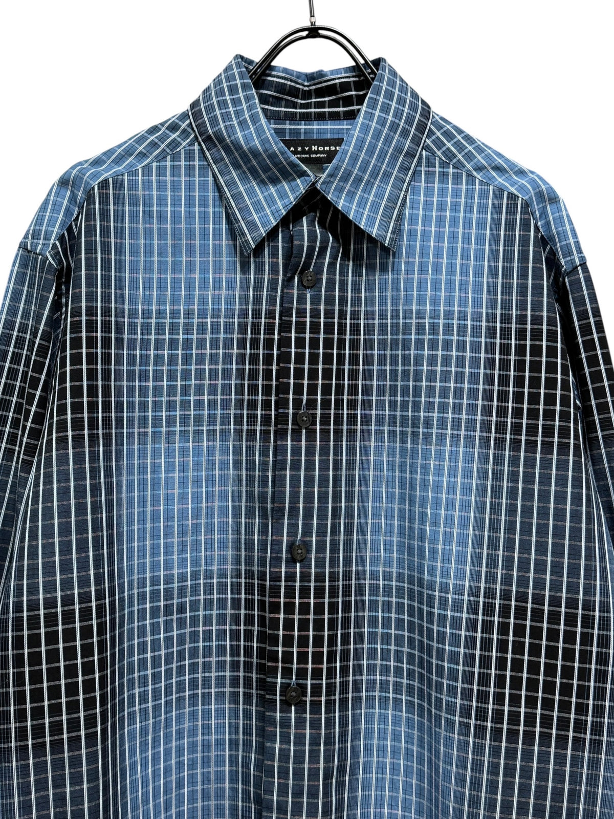 00s Crazy Horse by Claiborne Design Plaid Shirt