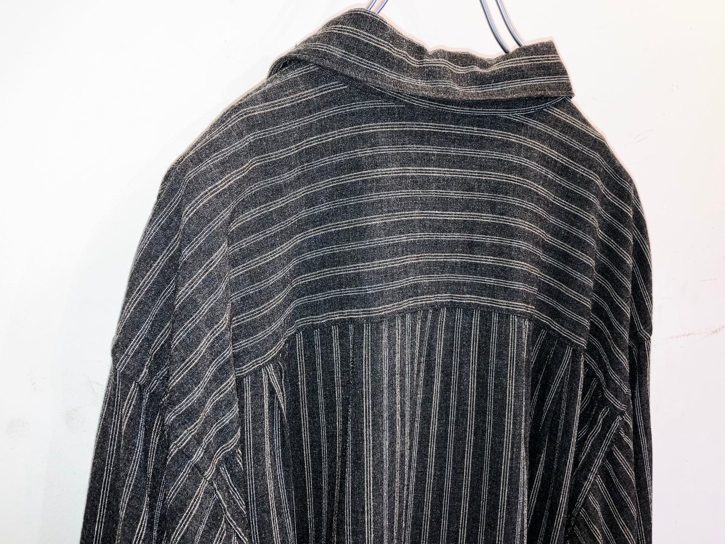 "claiborne" Old Stripe Rayon Shirt